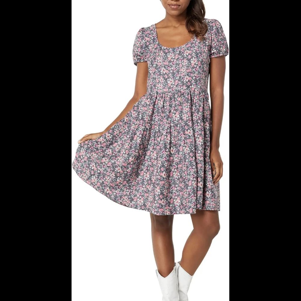 Lucky Brand Short Sleeve Babydoll Dress / NWT/Small - Picture 5 of 14